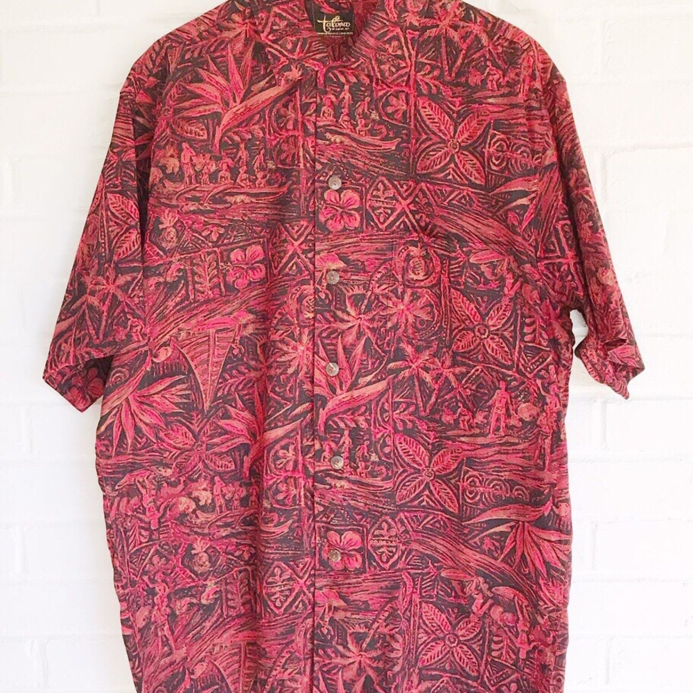 VTG 50/60's Talina of Hawaii Hawaiian Shirt